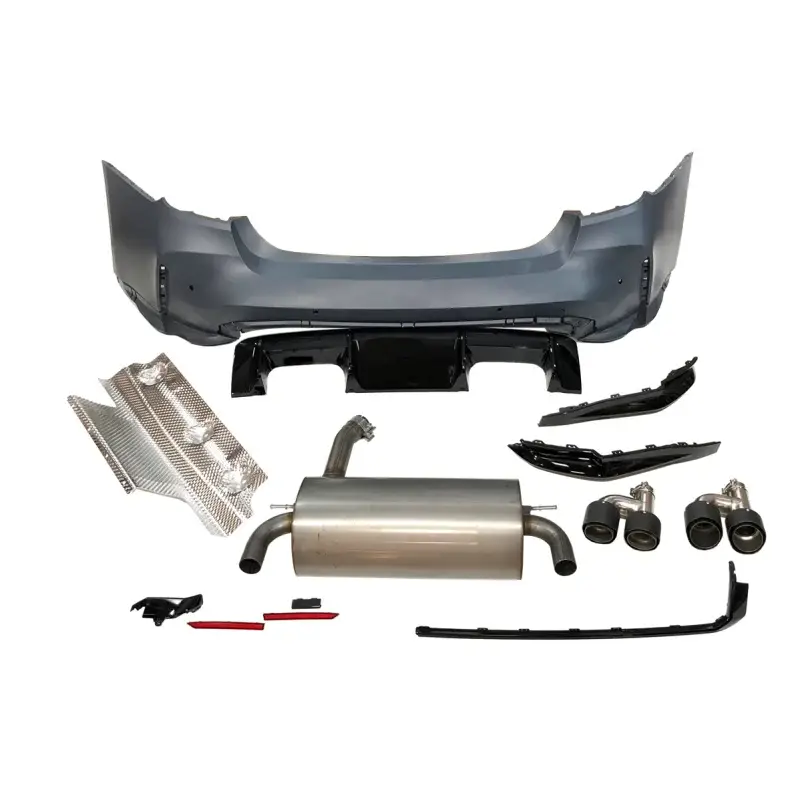 Pare-Choc Arrière BMW F30 Look G80, Echappement Acheter En Ligne