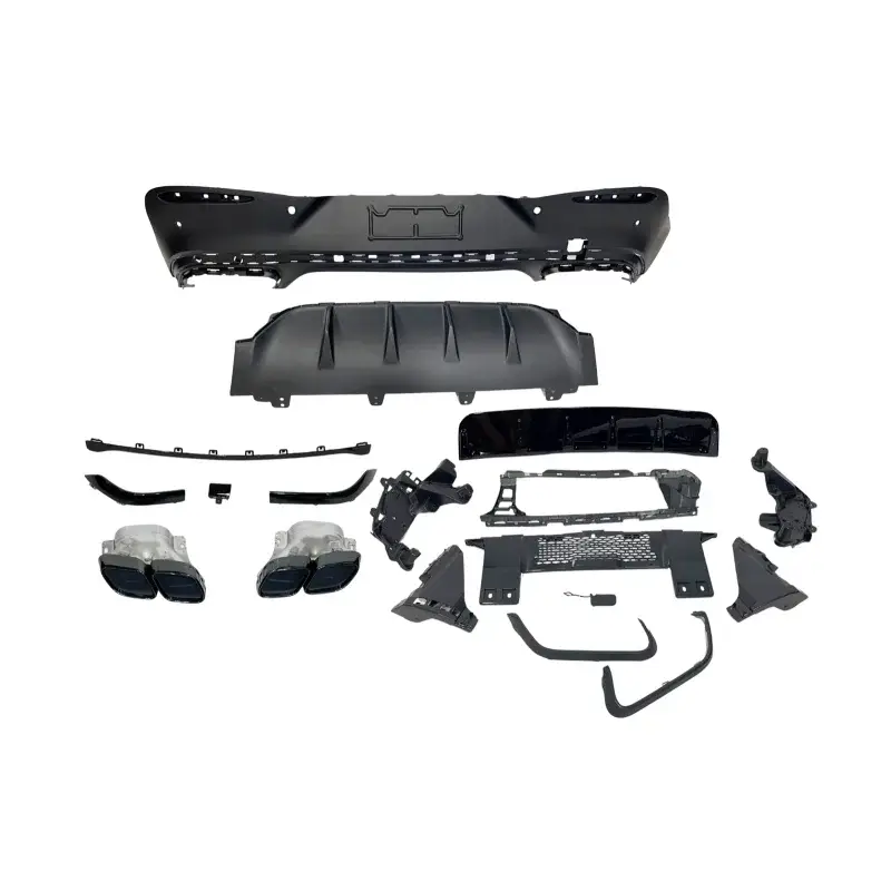 Diffuseur Arrière Mercedes C254 GLC 2023+ Coupe look AMG GLC63 Black Solde