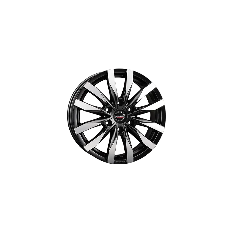 4 jantes Borbet 7,5x18 Borbet Cw6 6/120 Et45 Ch74,6 Certifié