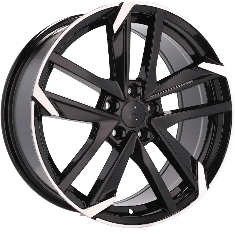 4 jantes 7.5 17 5x108 design Peugeot Odlew niskociśnieniowy Noir Mat Commander Maintenant