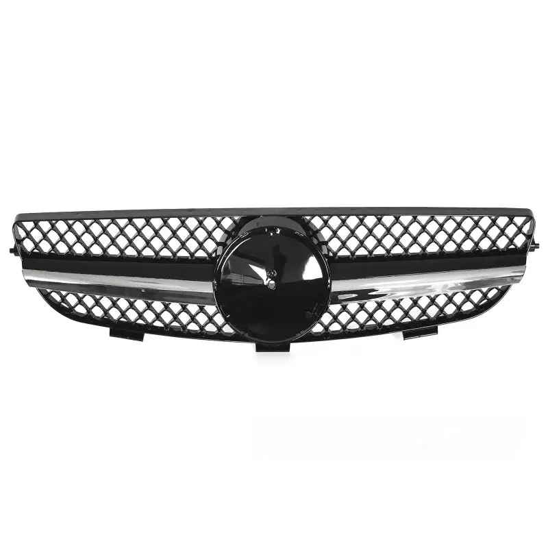 Grille Sport Chrome Noir Avant pour Mercedes CLK W209 2003-2010 Dernière Chance