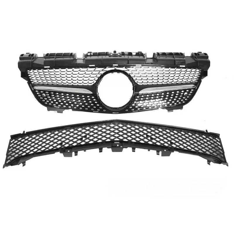 Grille Diamond Black Chrome Avant pour Mercedes SLK R172 11-15 Achetez Aujourd’hui