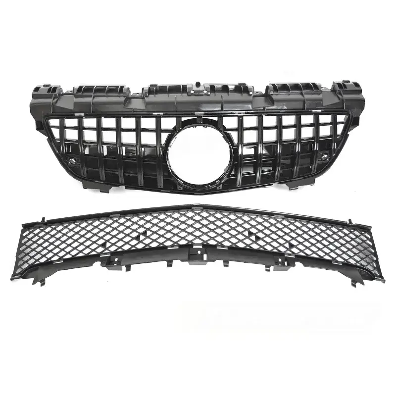 Commander Vite Grille Sport Glossy Black Avant pour Mercedes SLK R172 11-15