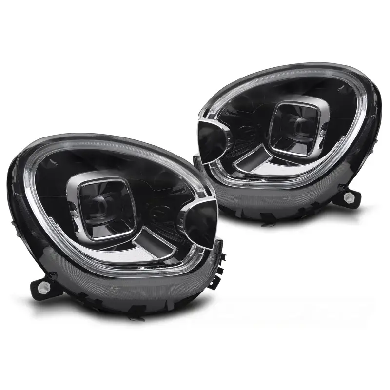 Commande En Gros Feux Avant Full LED DRL Tube Noir pour BMW MINI Cooper R60 R61 10-16