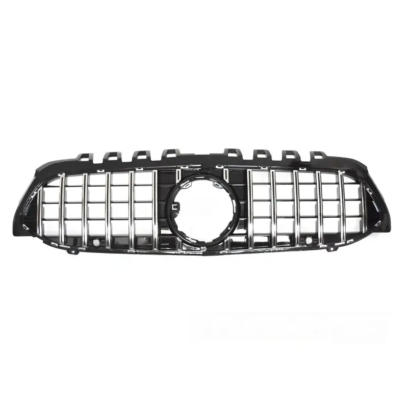 Expédition Rapide Grille Sport Chrome Noir Avant pour Mercedes A-Class W177 18-22