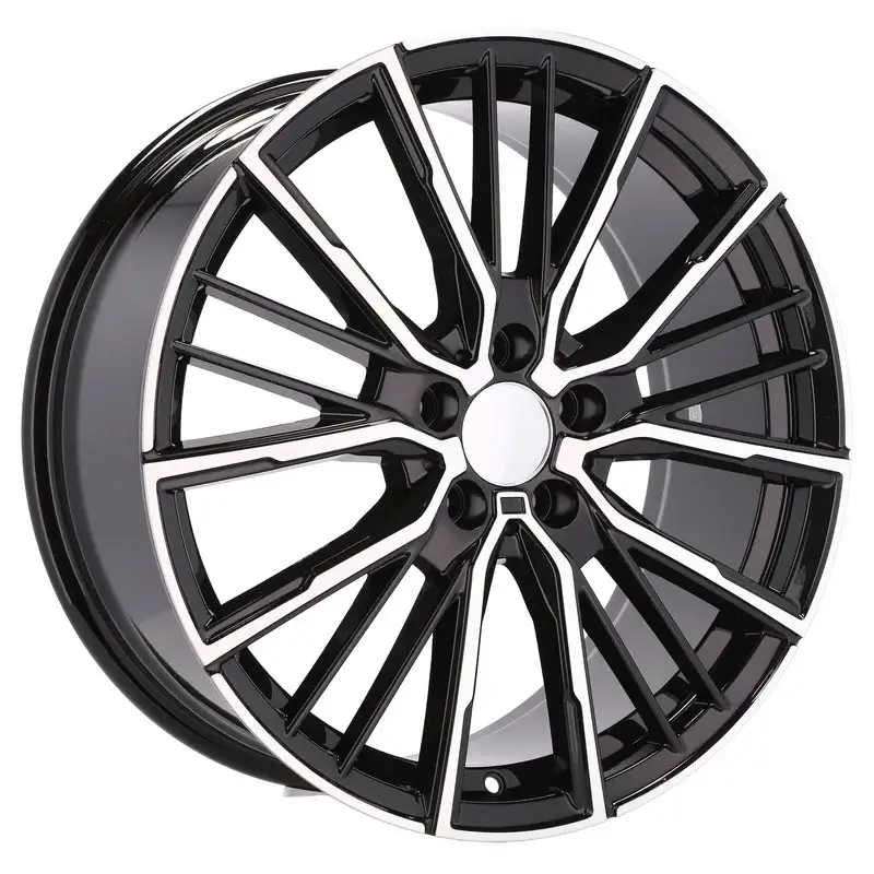 4 jantes 8.0 19 5x112 design BMW Fluotournage Noir Brillant Livraison Gratuite