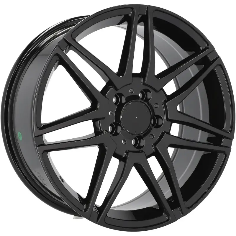 Haute Qualité 4 jantes 8.0 18 5x112 design Mercedes Odlew niskociśnieniowy Noir Brillant