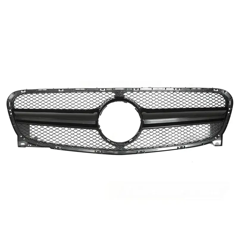 Grille Glossy Black Avant pour Mercedes GLA X156 2013-2016 Super Prix