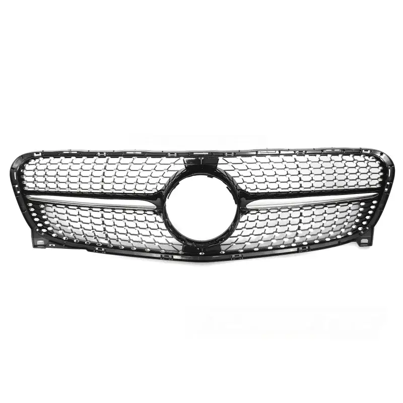 Grille Diamond Black Chrome Avant pour Mercedes GLA X156 13-16 Meilleur Prix