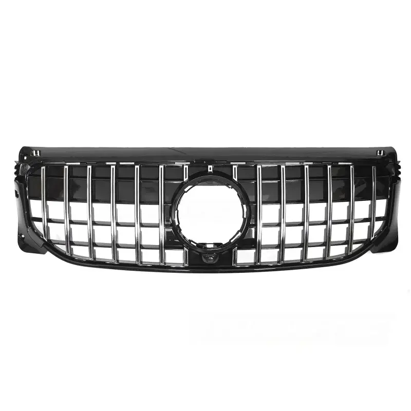 Grille Sport Noir Chrome pour Mercedes GLB X247 19-23 Satisfait Ou Remboursé