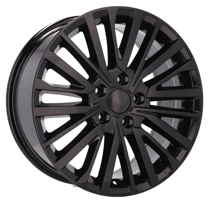 4 jantes 8.0 18 5x120 design Volkswagen Fluotournage Noir Brillant Promotion Saisonnière