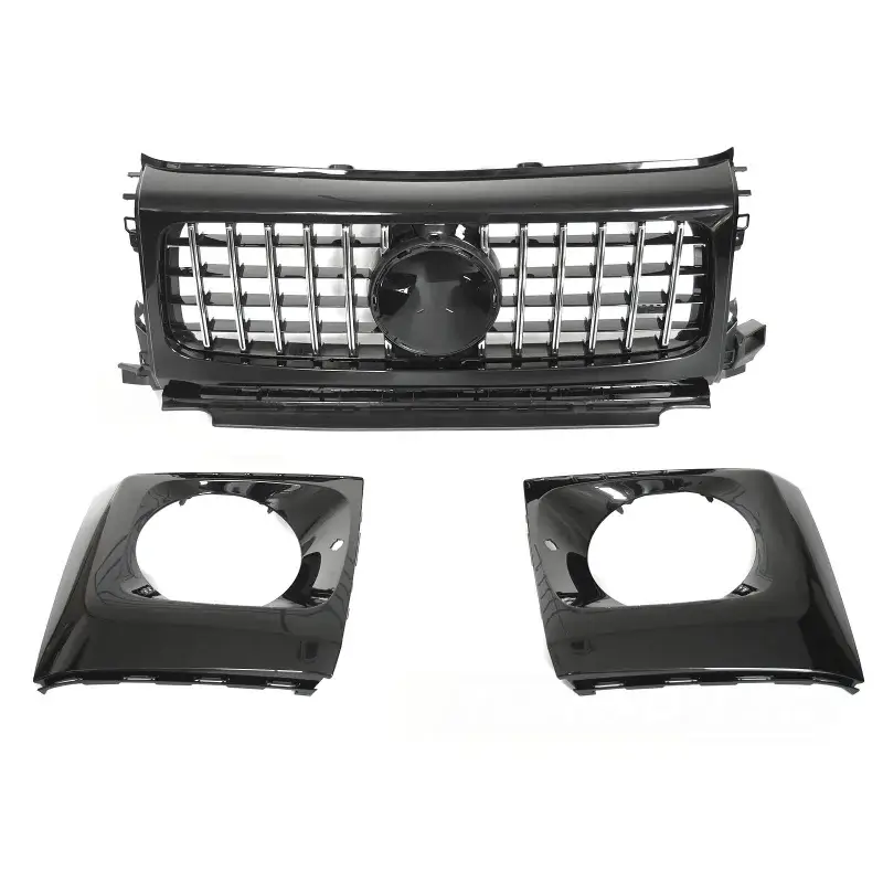 Grille Sport Noir Chrome pour Mercedes G-Class W464 18-24 Meilleur Choix