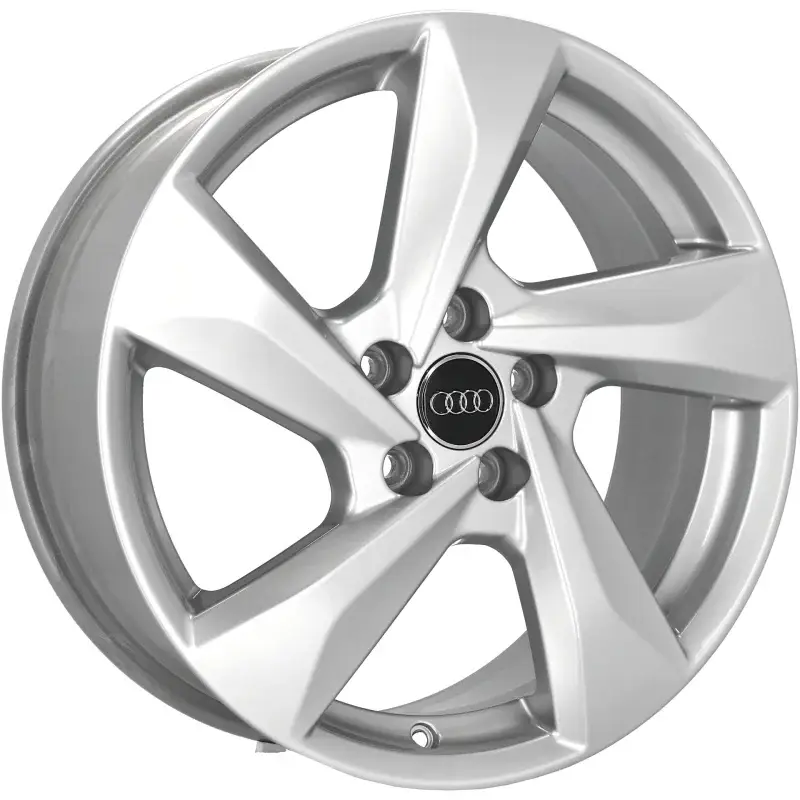 4 jantes 7.0 18 5x112 Argent Brillant Soldes