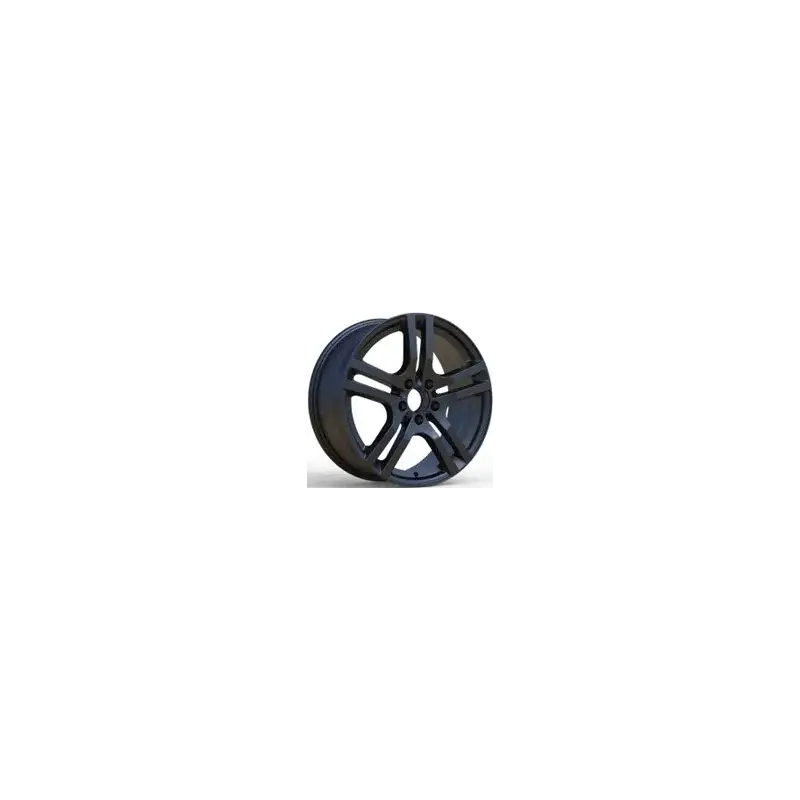 Prix Réduit 4 jantes 7.5 18 5x112 design Mercedes Fluotournage Noir Brillant