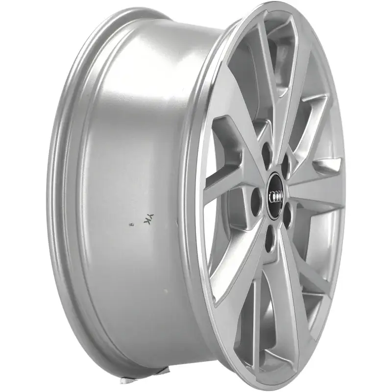 4 jantes 7.0 18 5x112 Argent Brillant Expédié Aujourd’hui