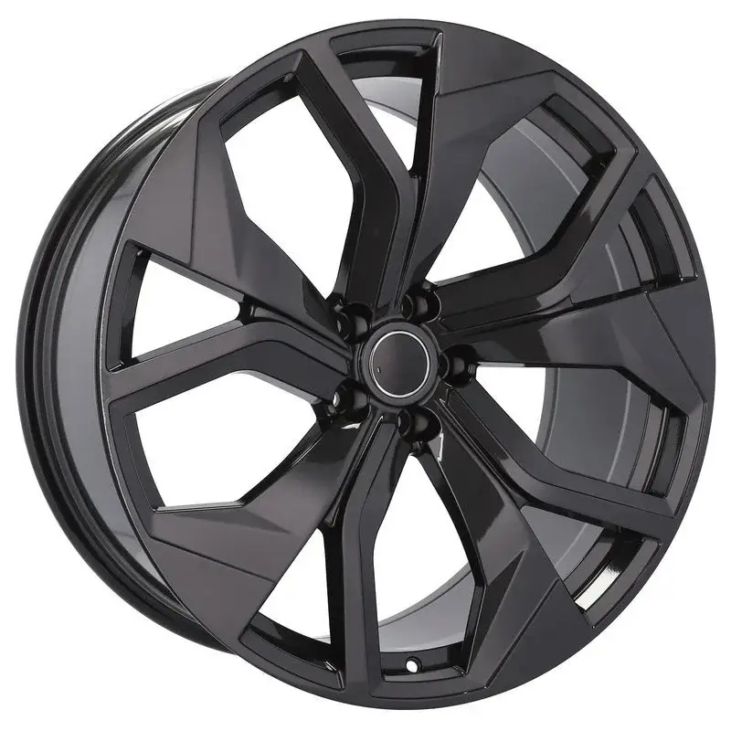 Commander Vite 4 jantes 10.0 23 5x112 design Audi Fluotournage Noir Brillant