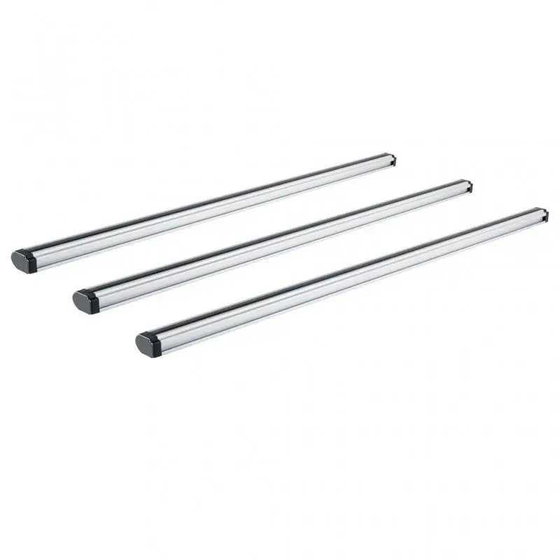 Vente Flash Jeu de 3 Barres de toit en aluminium pour Land Rover Defender 3/5 portes de 1986 à 2016