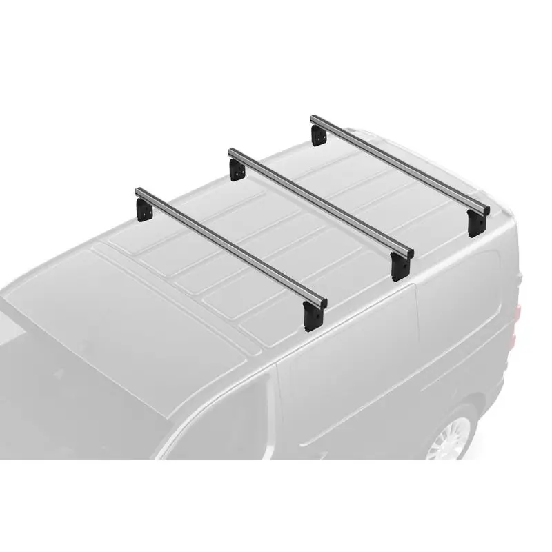 Jeu de 3 Barres de toit Pro Aluminium pour Toyota Proace Verso dès 2016 Commander Vite