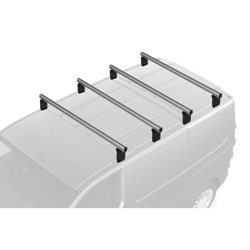 Jeu de 4 Barres de toit Pro Aluminium pour Fiat Ducato dès 2014 Certifié