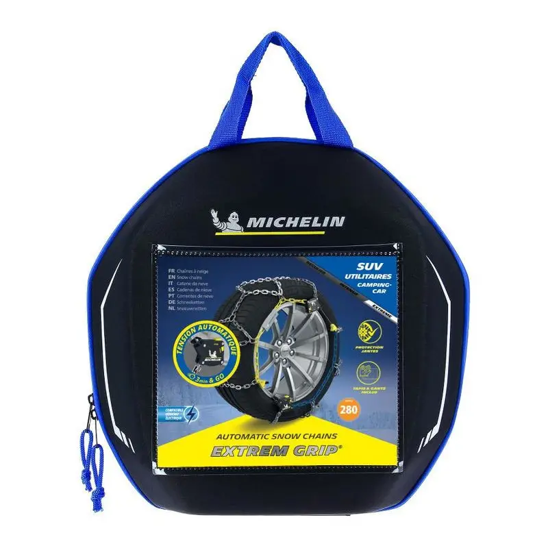 Acheter En Ligne Jeu de Chaines Neige pour SUV - 4x4 - Utilitaires MICHELIN Extrem Grip Automatique 4X4 n°300 | Taille: 255/55-19
