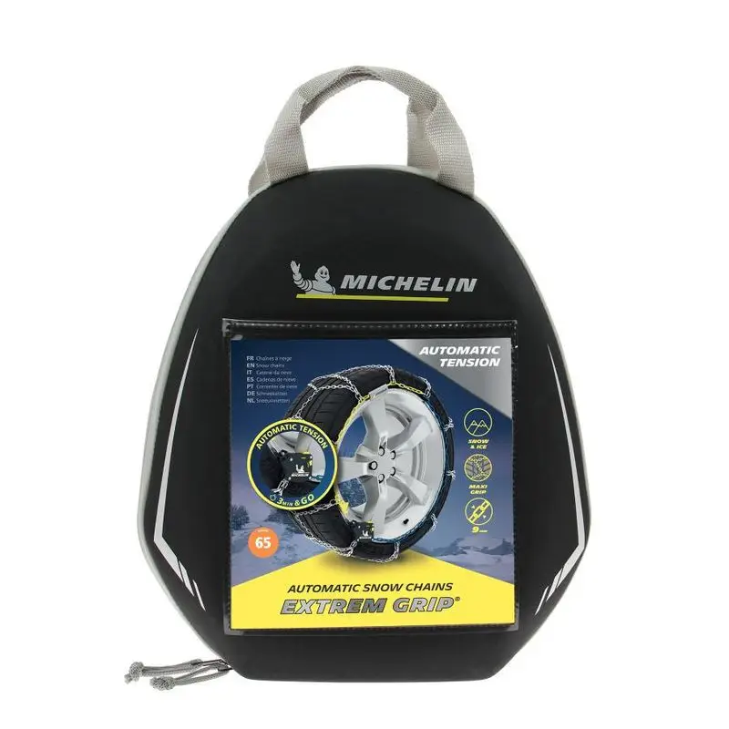 Affaire À Saisir Jeu de Chaines Neige Voiture et 4x4 MICHELIN Extrem Grip Automatique n°100 | Taille: 215/65-15