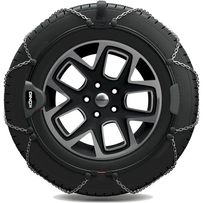 Jeu de Chaines Neige Voiture et SUV KONIG Reflex Cross n°213 | Taille: 195/55-16 Vente Directe
