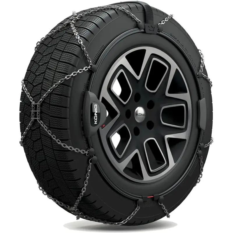 Prix Bas Jeu de Chaines Neige Voiture et SUV KONIG Reflex Cross n°246 | Taille: 235/50-18