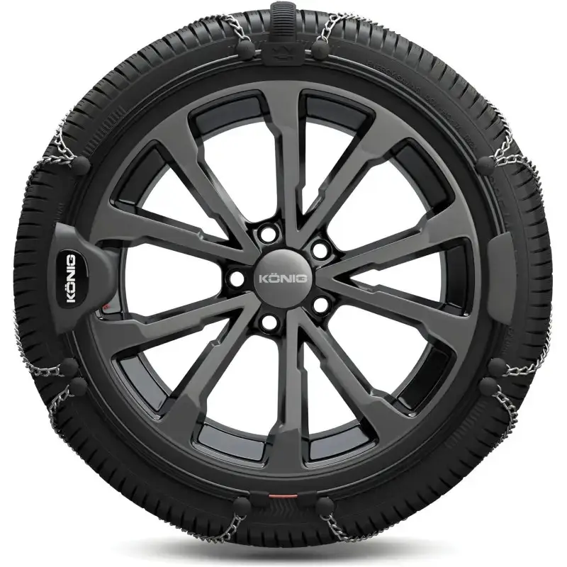 Jeu de Chaines Neige Voiture et SUV KONIG Reflex Edge n°604 Quantité Limitée