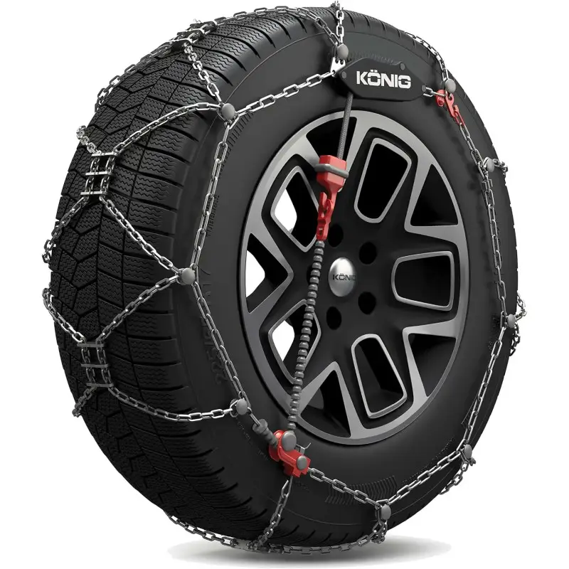 Jeu de Chaines Neige Voiture et SUV KONIG XG Cross n°246 | Taille: 255/40-18 Commande En Gros