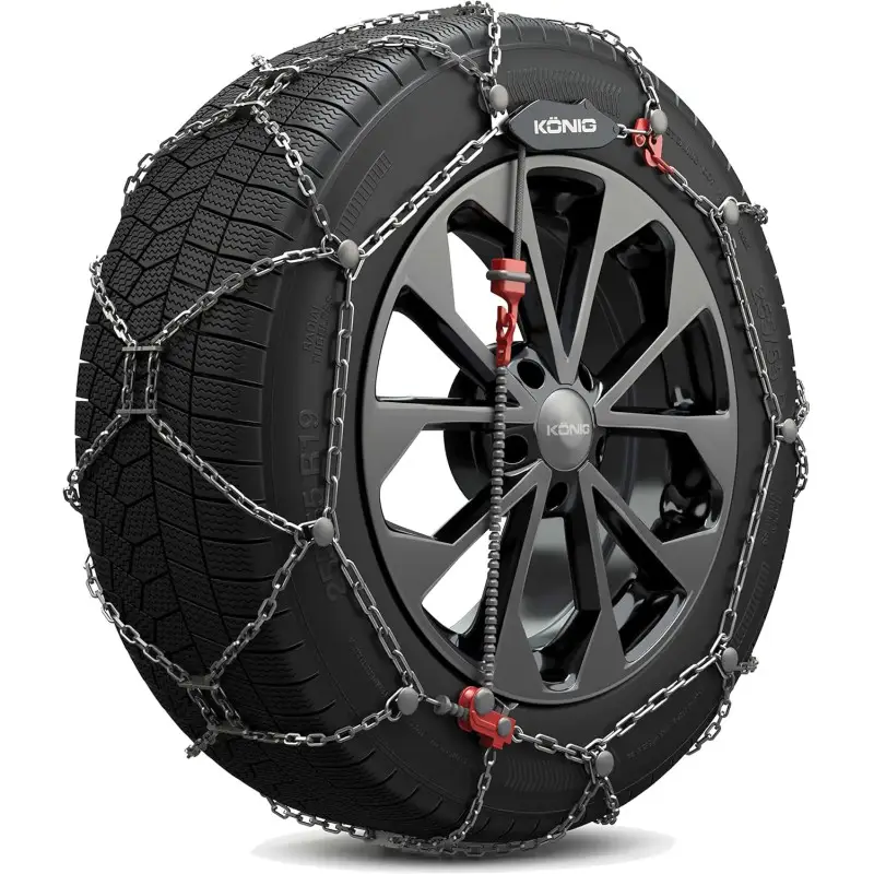 Commander Vite Jeu de Chaines Neige Voiture et SUV KONIG XG-12 PRO n°225 | Taille: 195/75-15