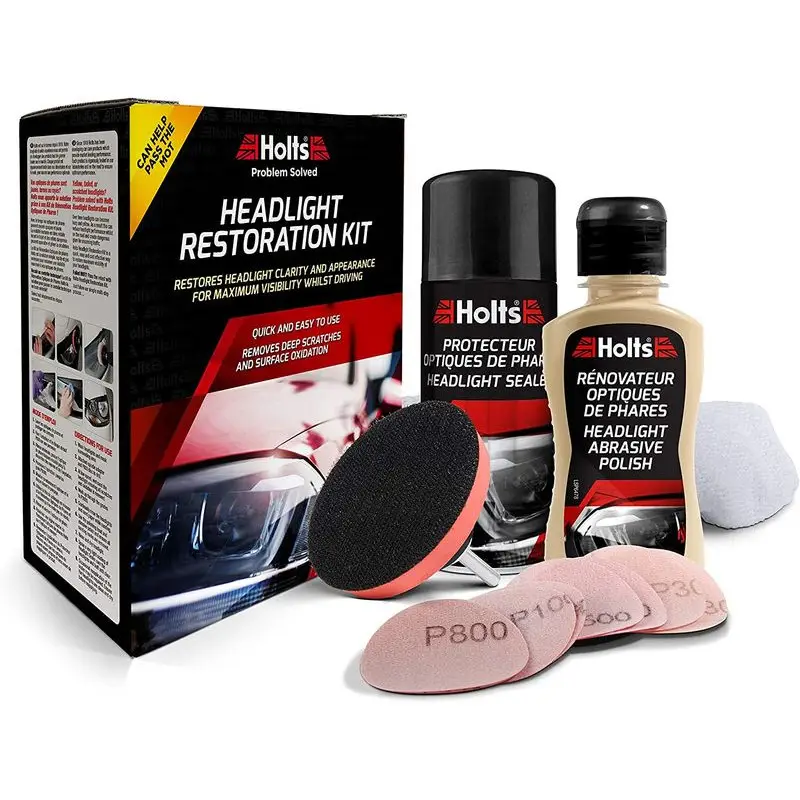 Prix Réduit Kit Rénovateur d'Optique de Phare