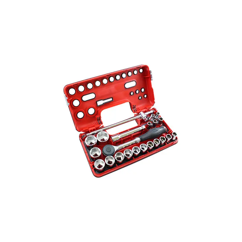 COFFRET "DETECTION BOX" - CLIQUET MANCHE ROTATIF + DOUILLES 1/2'' 6 PANS - FACOM | S.360DBOX4PB Super Prix
