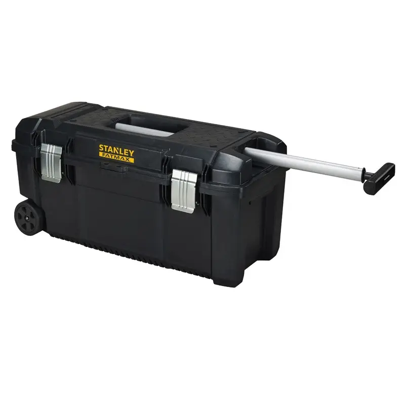 Usine Directe BOITE A OUTILS ETANCHE POIGNEE TELESCOPIQUE ET ROULETTES FATMAX 39L Stanley FMST1-75761