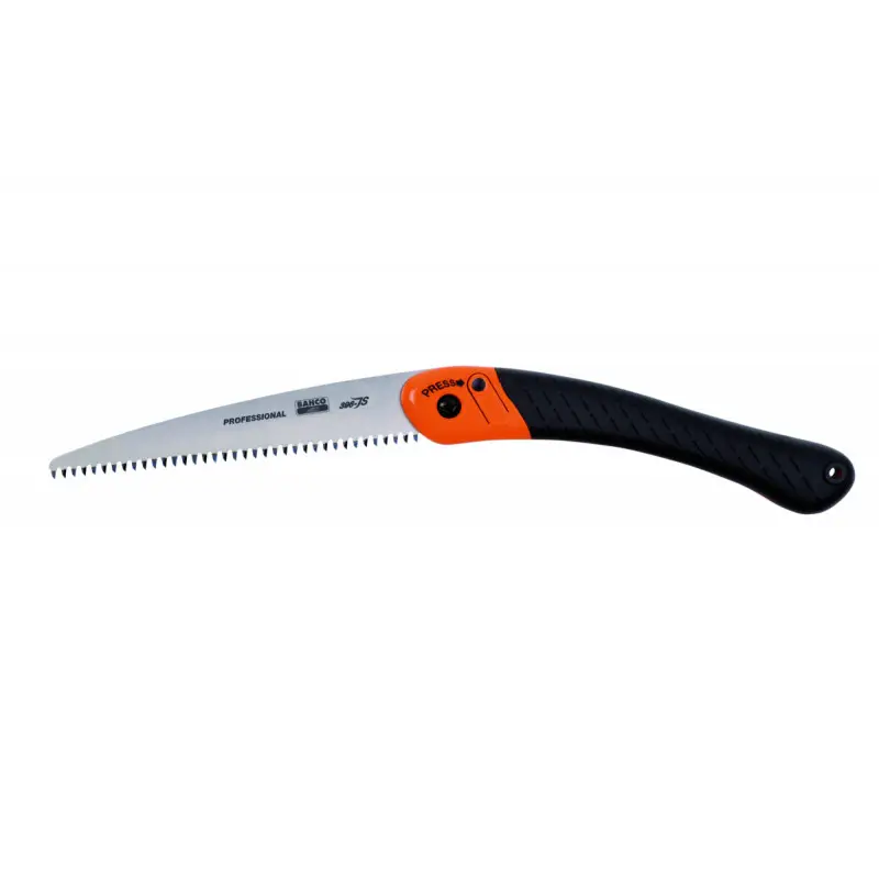 Scie arboricole pliable pour professionnel denture trempée fine - 190 mm 7,5 dents au pouce Bahco | 396-JS Réduction