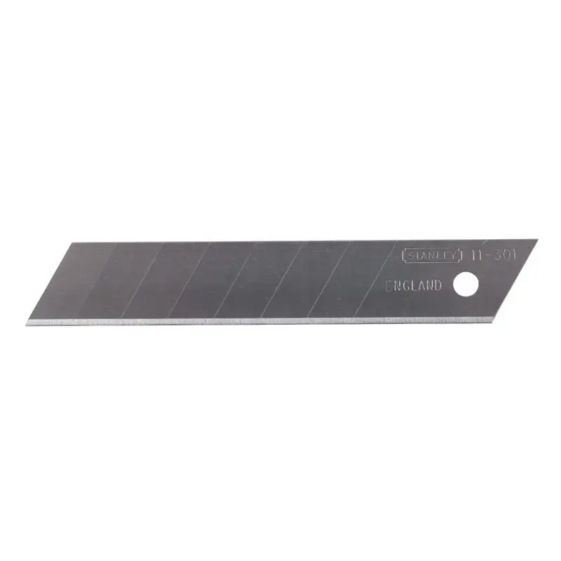 Marque BOITE DE 10 x 10 LAMES DE CUTTERS 18MM - 10 DISTRIBUTEURS 10 LAMES STANLEY 1-11-301