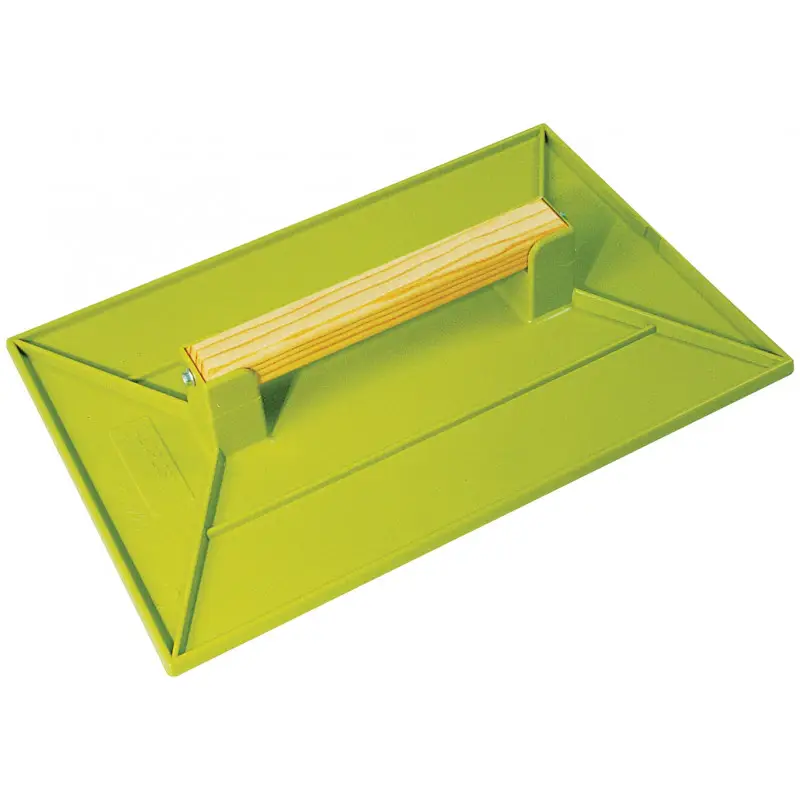 Nouveauté TALOCHE DE MAÇONNERIE ABS VERTE 42 X 28 RECTANGLE - SOFOP TALIAPLAST | 300501