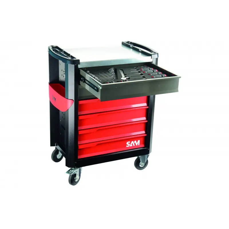 Vente Flash Composition 200 outils + servante 6t SAM | CPP-200M4