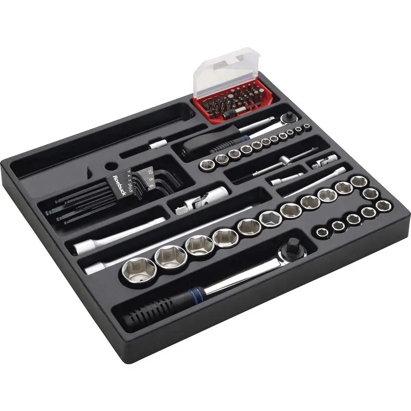 MODULE CLIQUET EMBOUT ET DOUILLE 78 ELEMENTS - ROEBUCK | 880765 Vente Flash