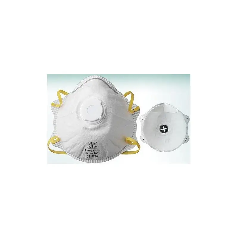 Offre Du Jour Masques coques FFP1 - soupape d'expiration - boîte de 10 - SUP AIR | 23106