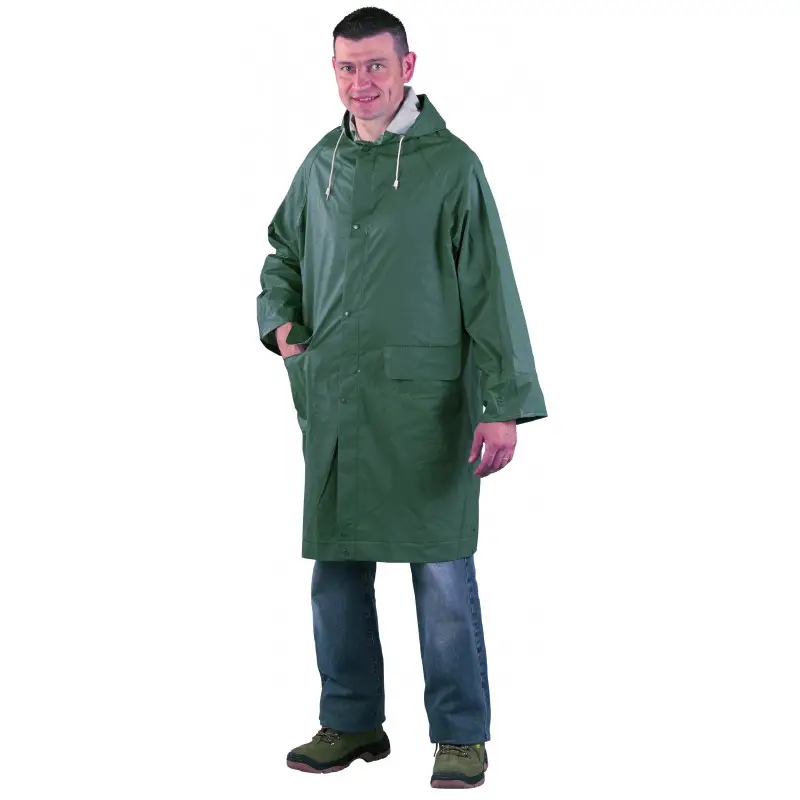 Bon Marché Parka pluie PVC VERT - COVERGUARD | 50401