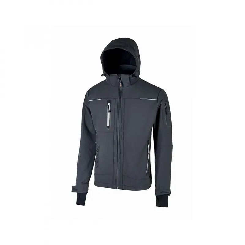 Veste Soft Shell Space Asphalt Grey U-Power | FU187AG Vente Flash