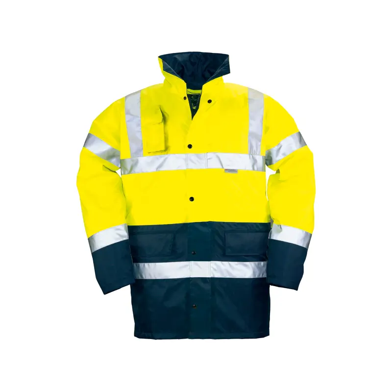 Prix Cassé Parka polyester jaune/marine 3M - hi-way - Coverguard | 70449