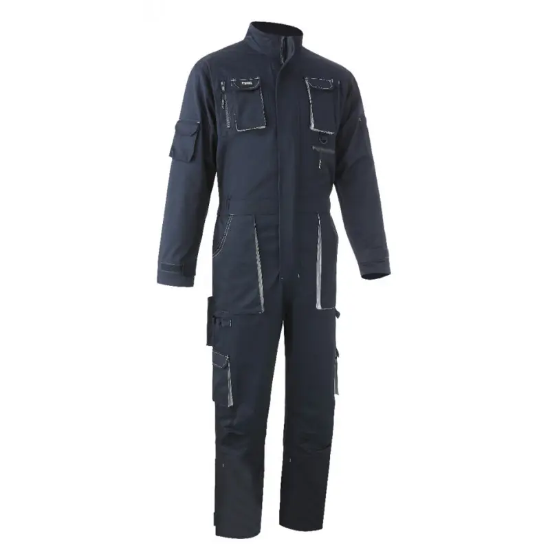 Livraison Express Combinaison - NAVY II - 60% CO/40% PES 245g/m2 - Marine/Gris - COVERGUARD | 5NAC050