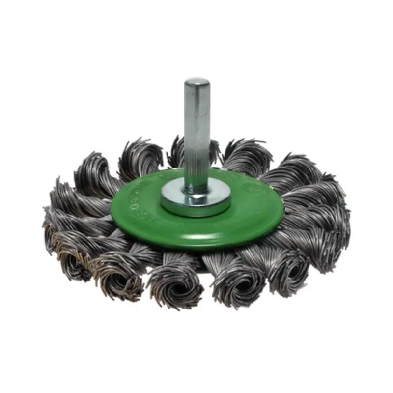 BROSSE CIRCULAIRE D75 SUR TIGE FIL 0,5 INOX TORSADE - ROEBUCK | 840388 Nouveauté