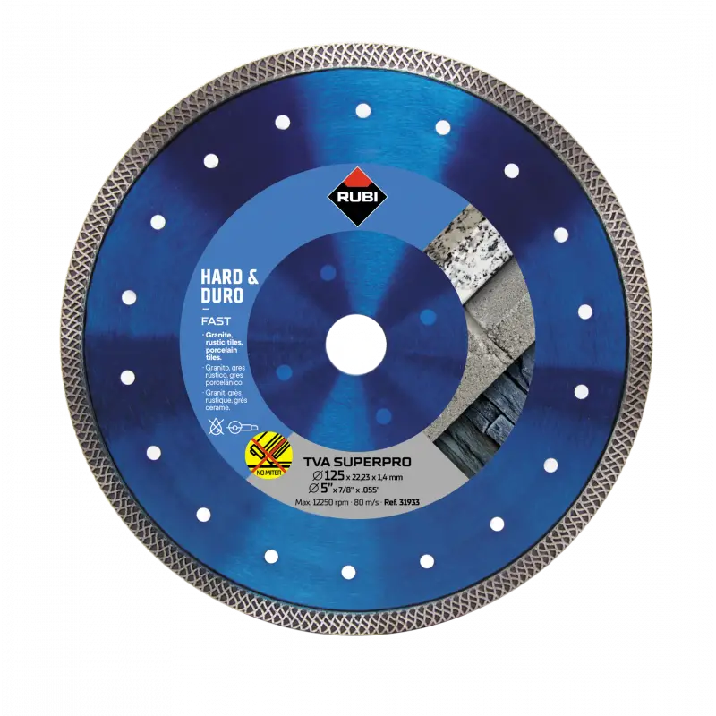 Disque TVA 125 SUPERPRO - RUBI | 31933 Promotion