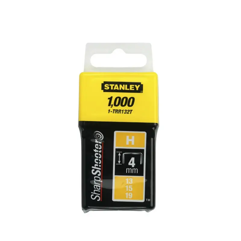 AGRAFES 6MM TYPE H - BOITE DE 1000 PIÈCES STANLEY 1-TRR134T Vente Flash