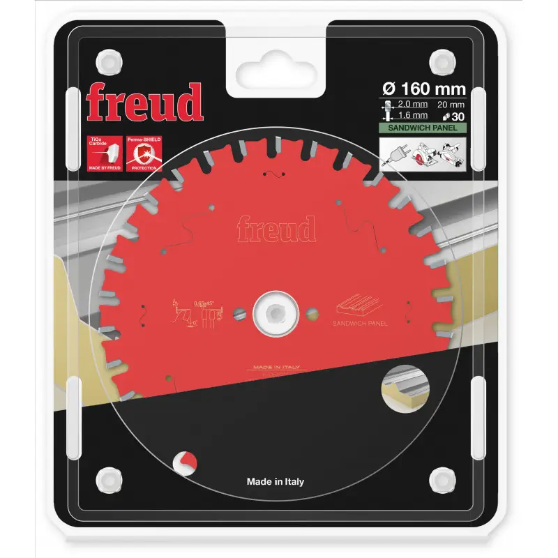 Nouveauté Lame de scie circulaire pour Panneaux Sandwich - FREUD | F03FS09852