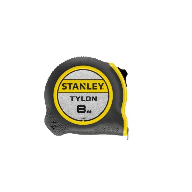 MÈTRE A RUBAN MESURE 8M X 25MM BI MATIÈRE TYLON STANLEY 0-30-657 Populaire