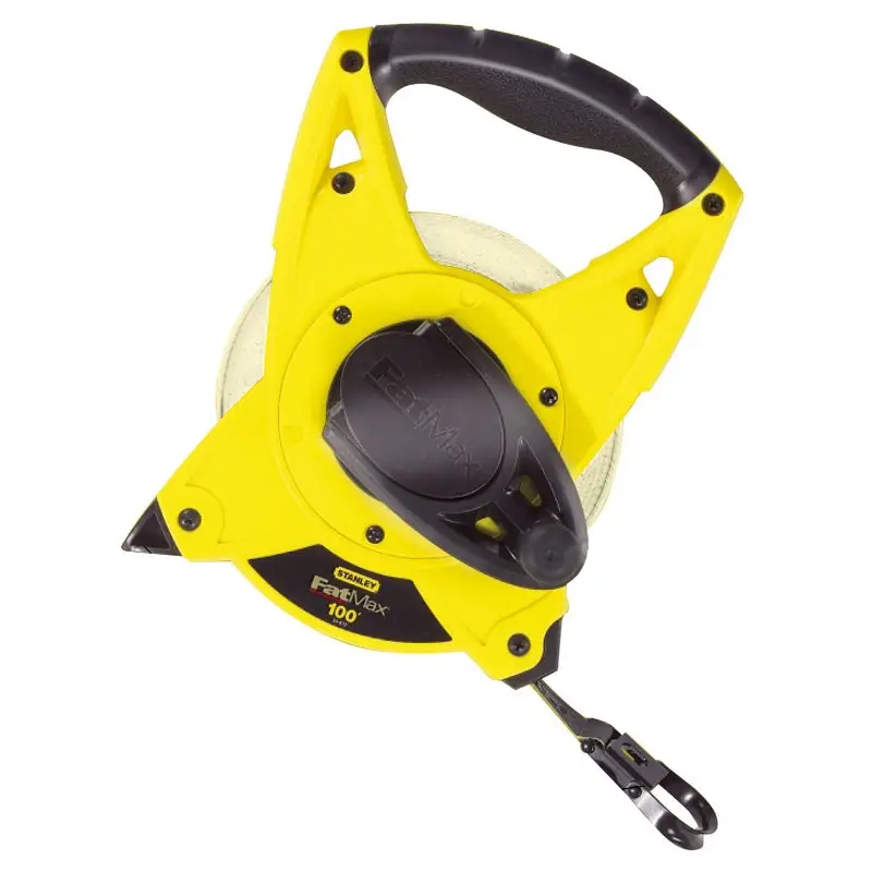 Commander Maintenant DÉCAMÈTRE MESURE LONGUE 60M X 19MM RUBAN FIBRE DE VERRESTANLEY FATMAX 2-34-824