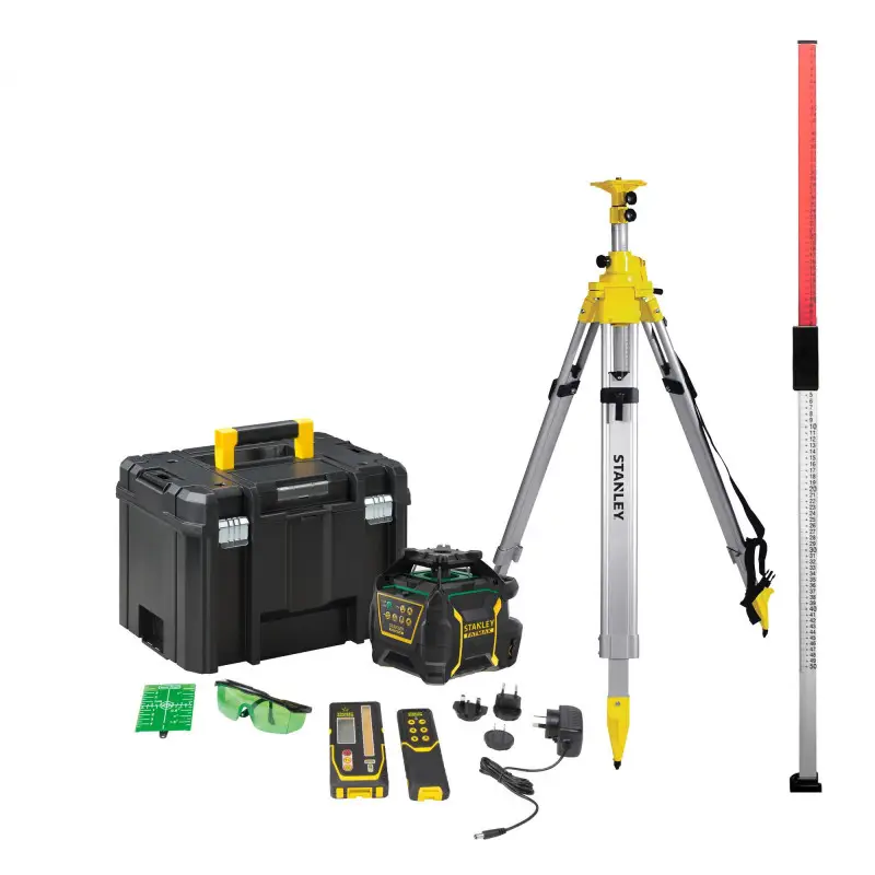 PACK INVESTISSEMENT NIVEAU ROTATIF RL750LG (LI-ION) - VERT - STANLEY | FMHT77223-1 Certifié